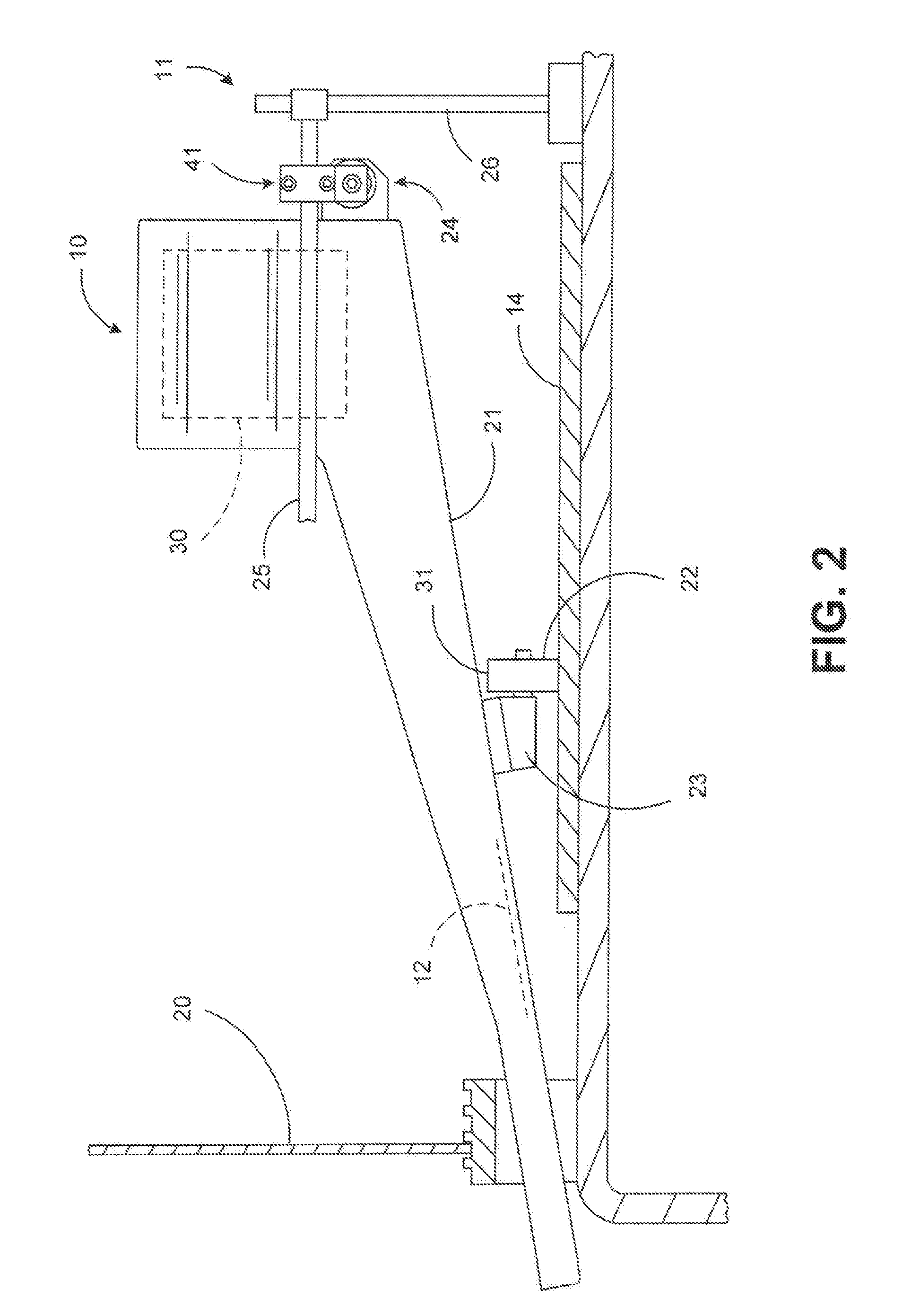 Vibrating tray for diverted card inserts