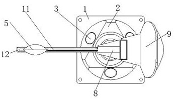 Seabed sand wave landform motion detection device based on MBES