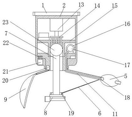 Seabed sand wave landform motion detection device based on MBES