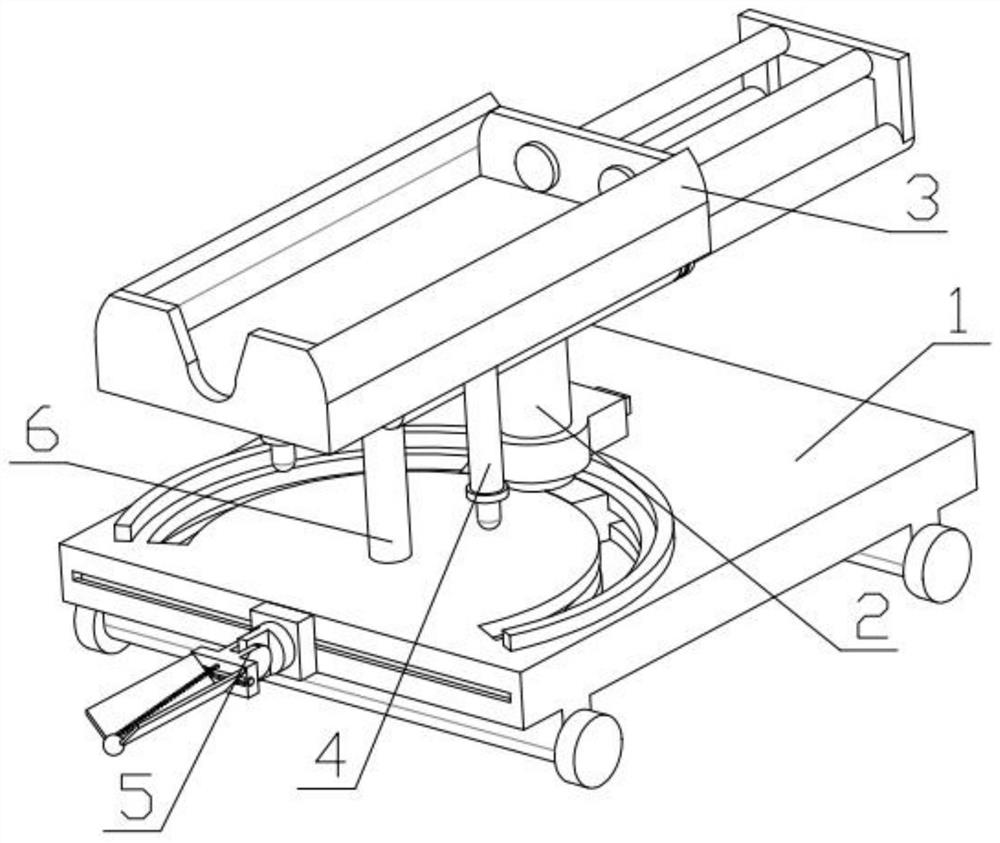 Seam beautifying device with internal corner seam beautifying function