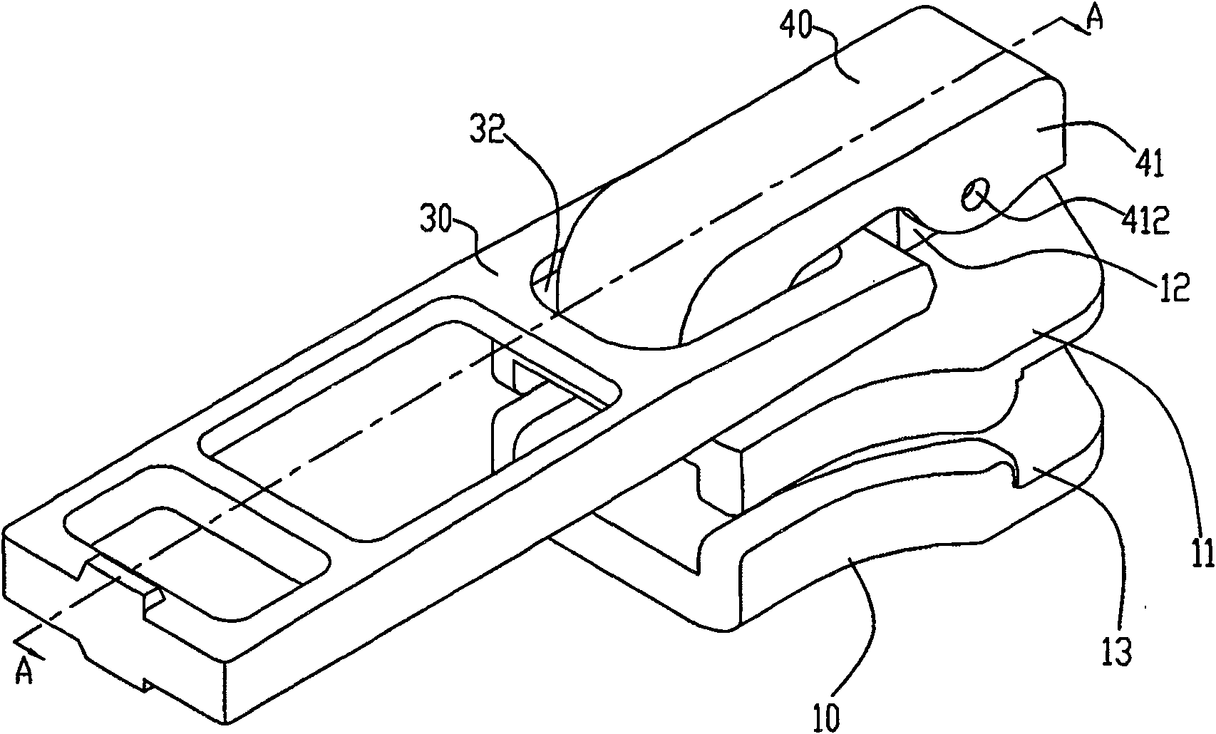 Self-lock type zip head