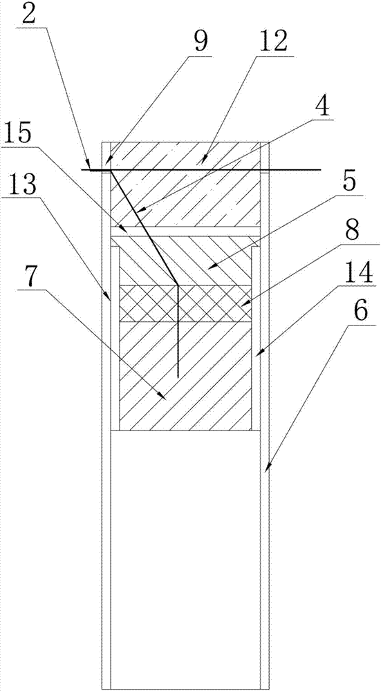 Safe firework based on axial internal cylinder inverted powder-charging technology and production technology