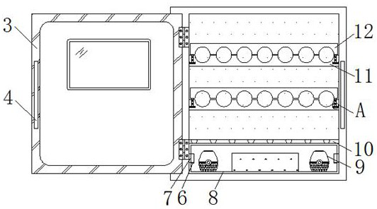 Kiwi fruit fresh-keeping and refrigerating device