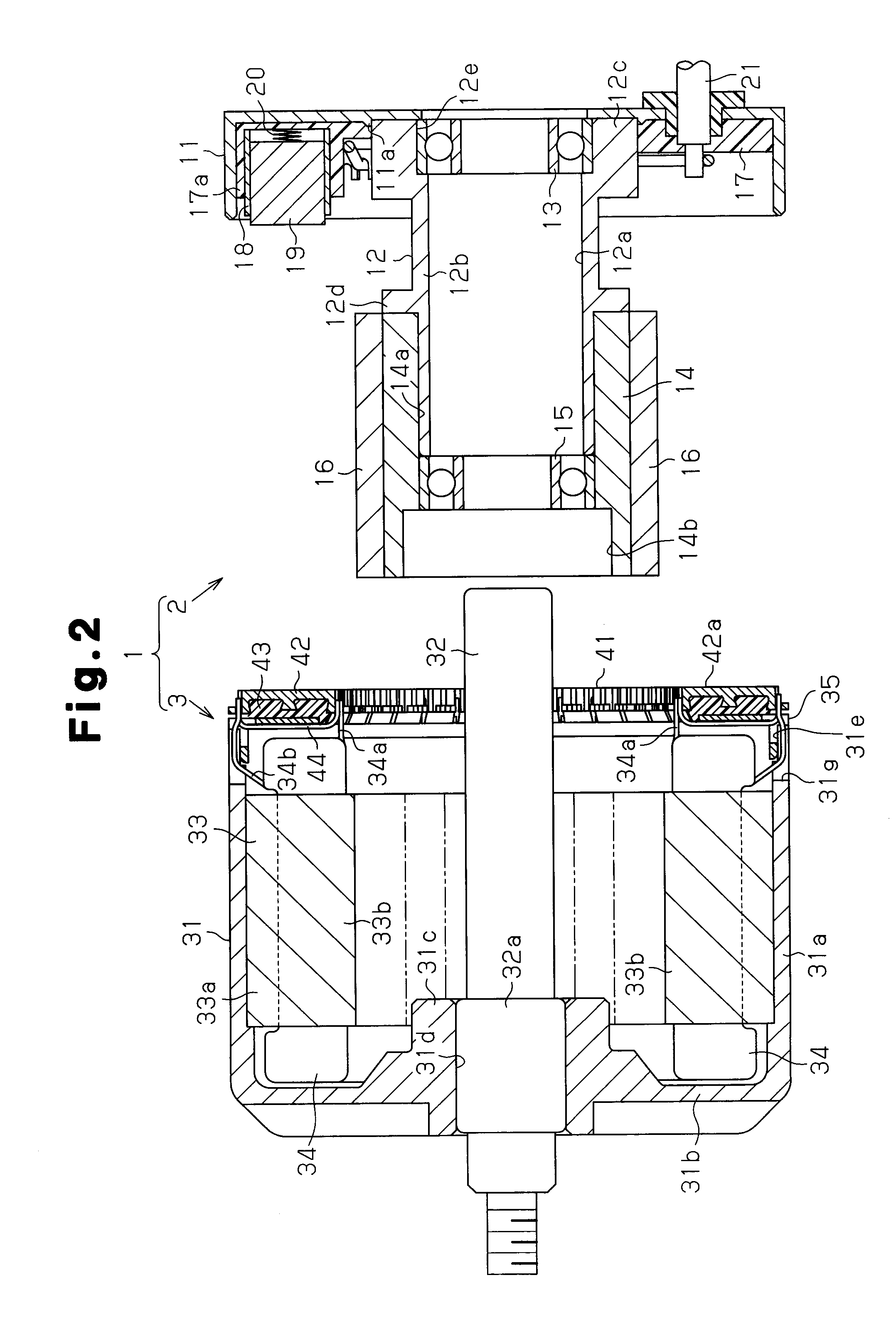 Direct-current motor and manufacturing method for the direct-current motor