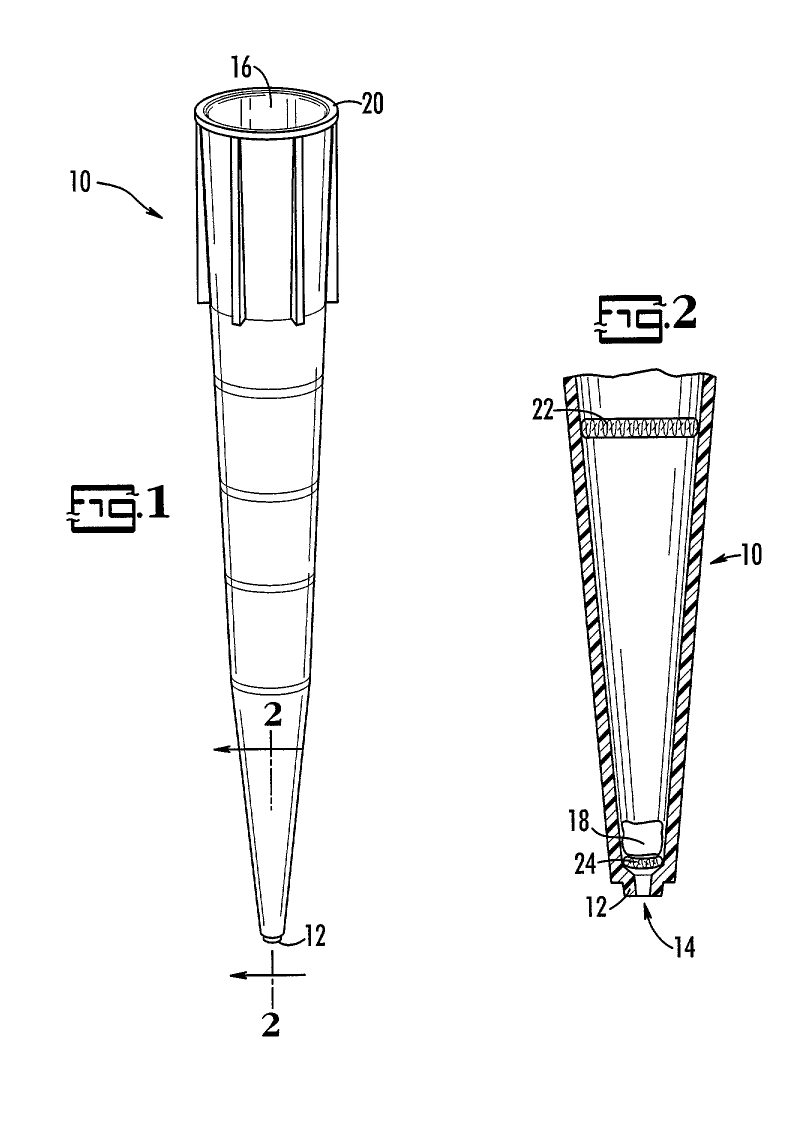 Disposable pipette extraction