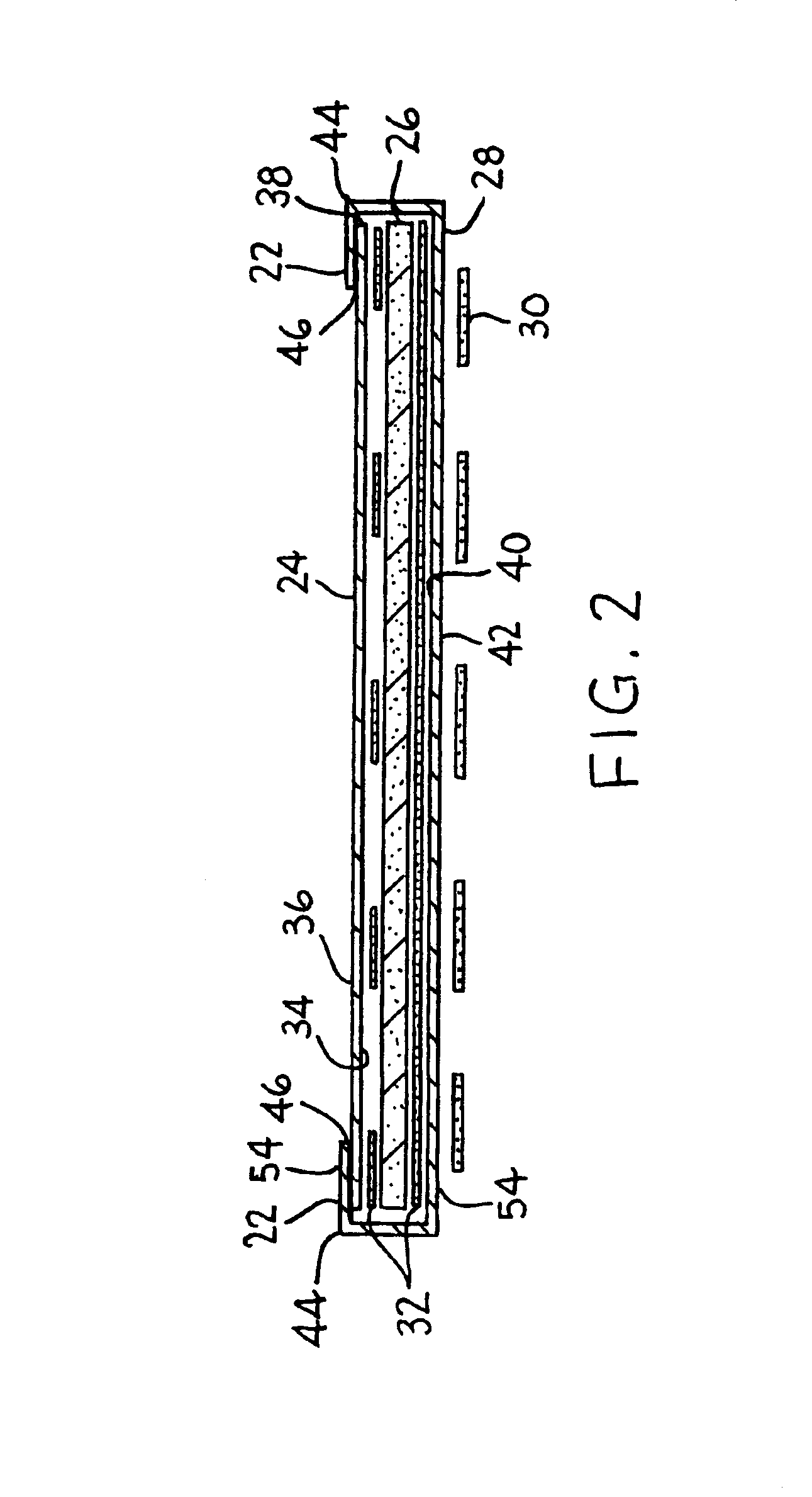 Non-slip absorbent article