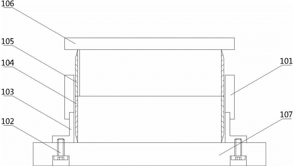 A static pressure shearing sample making apparatus and its making method