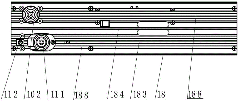 Multi-section combined intelligent partition door drive system