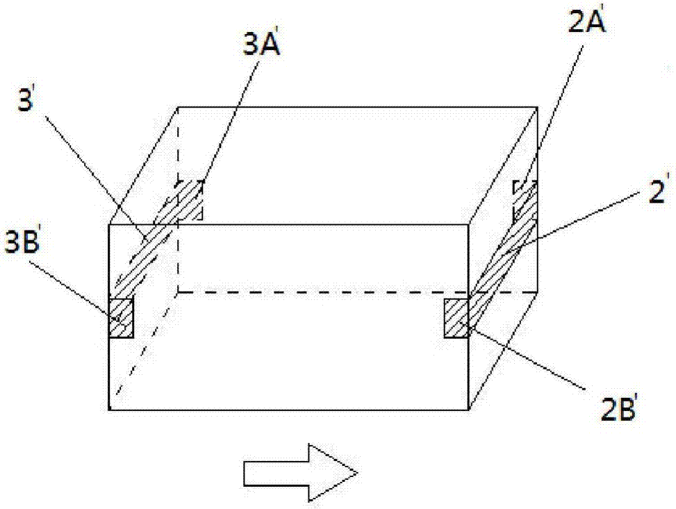 Finished cigarette box adhesive tape sealing pushing sticking device and method