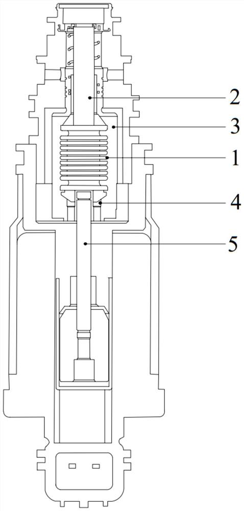 Corrugated pipe for electric control valve