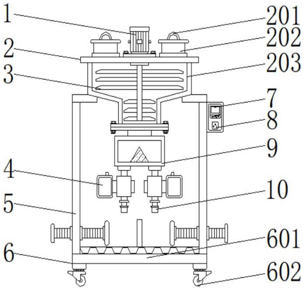 Chili sauce filling device