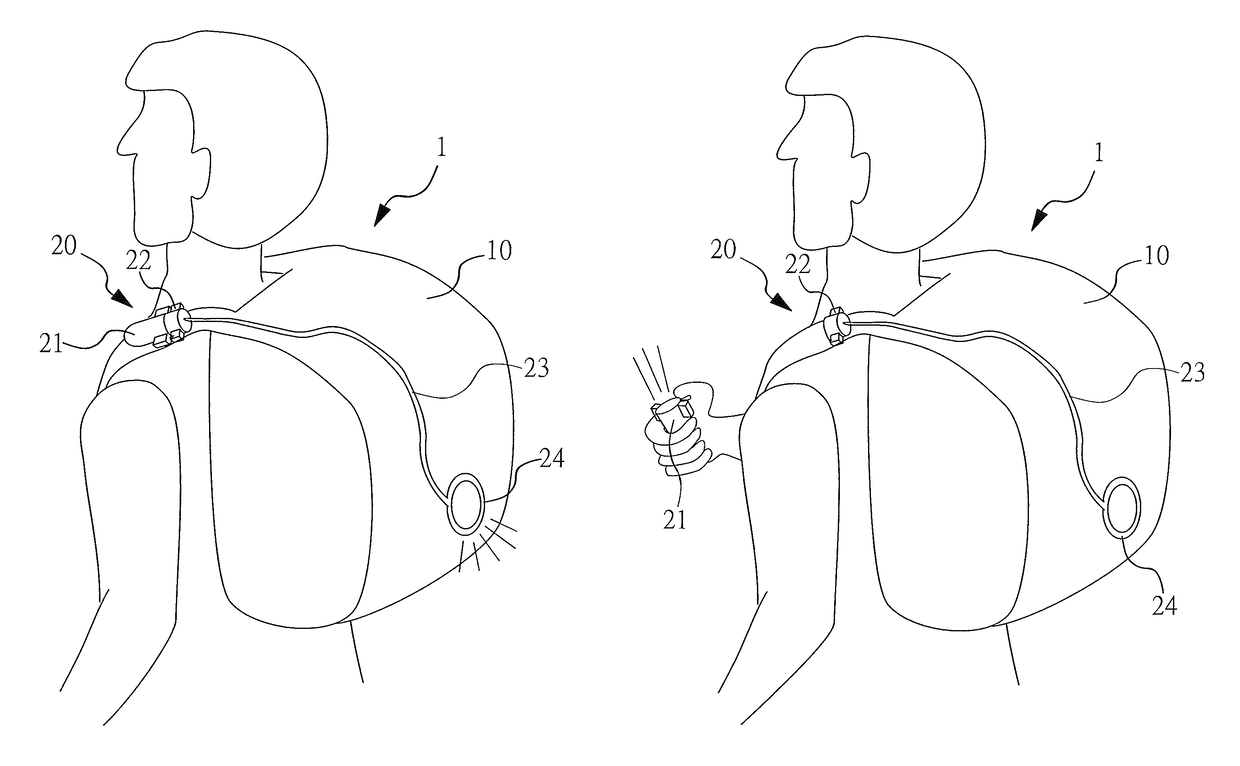 Detachable lighting source device having a light guiding wire set equipped with a detachable lighting source