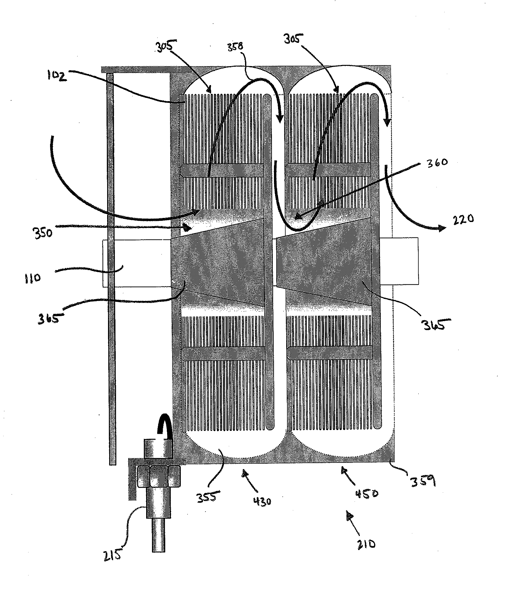 Boundary layer effect turbine