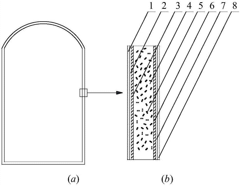 A Self-healing Concrete Containment Shell Against Nuclear Radiation