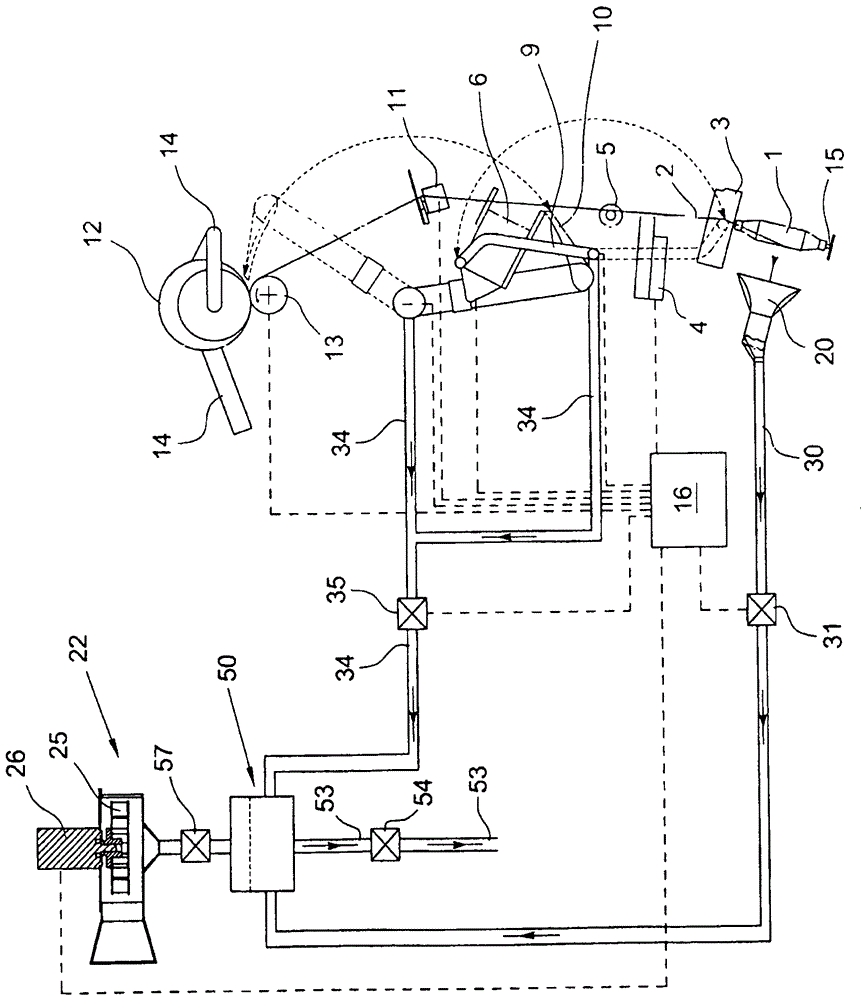 Systems for collecting and recycling winding waste