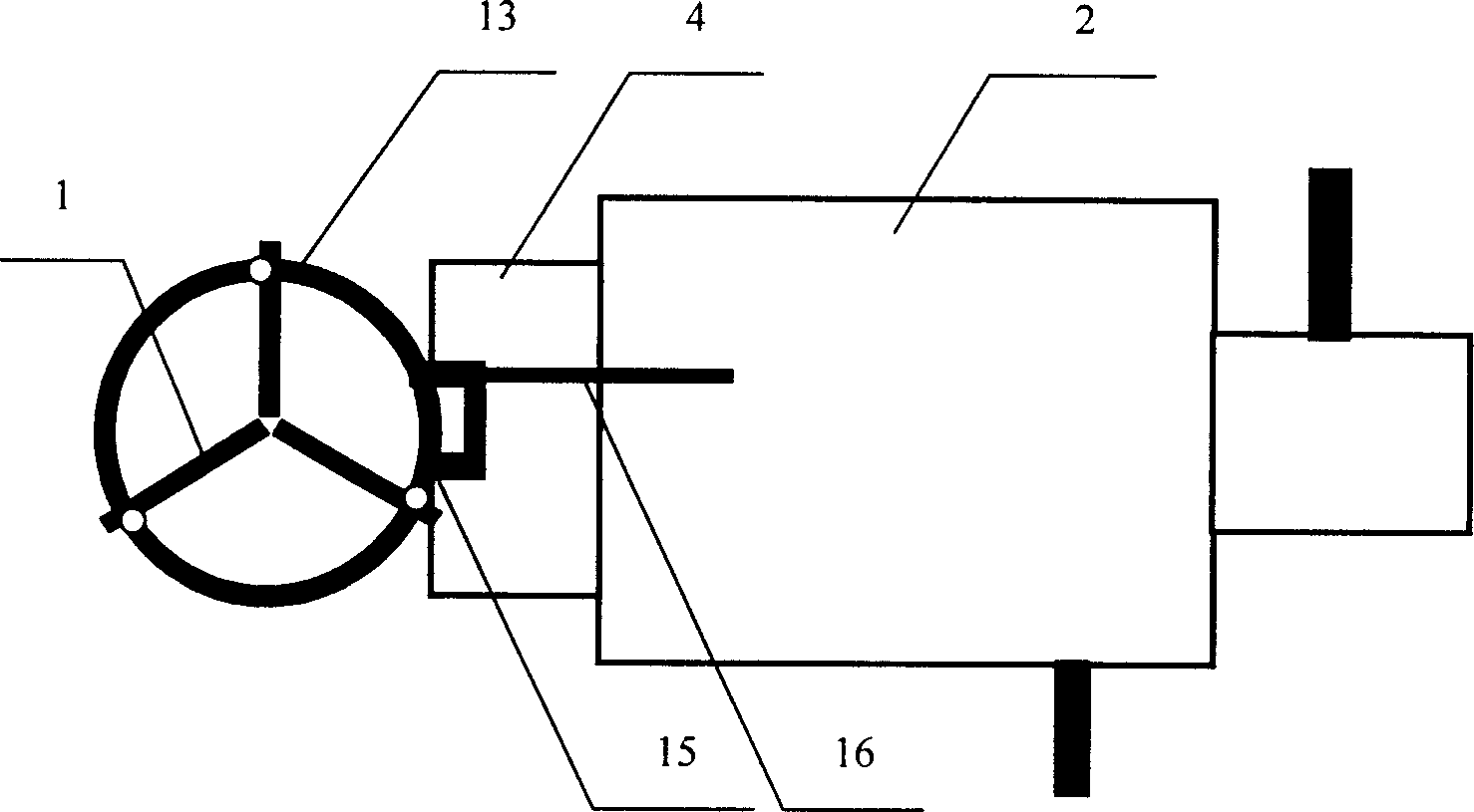 Aeroengine materials hot end environment experimental simulation method and device