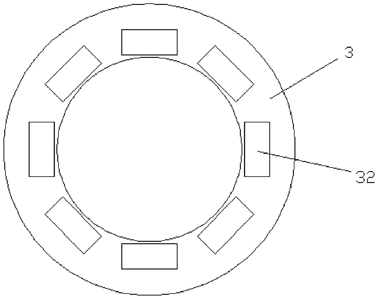 Conical nut for pipeline joint