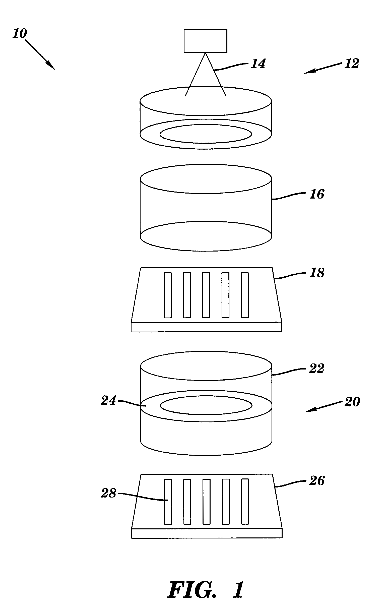 Contact hole printing method and apparatus with single mask, multiple exposures, and optimized pupil filtering