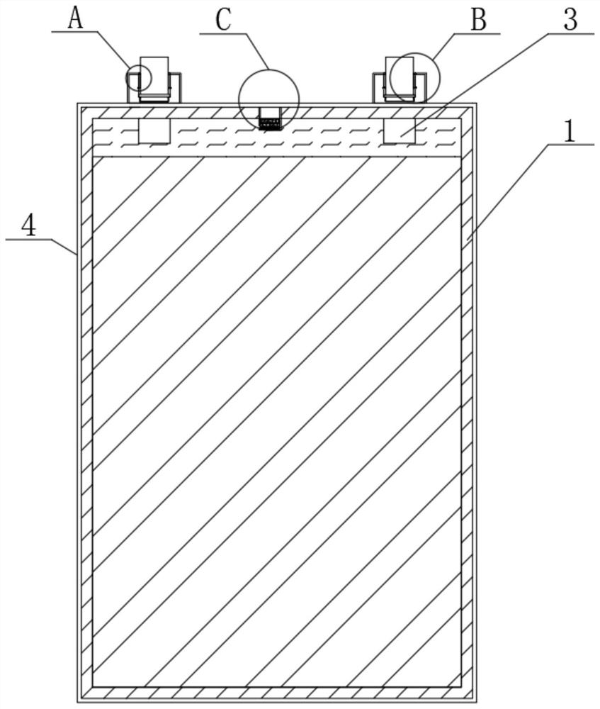 Soft package lithium cell assembly capable of prolonging service life of cell and lithium cell manufacturing method