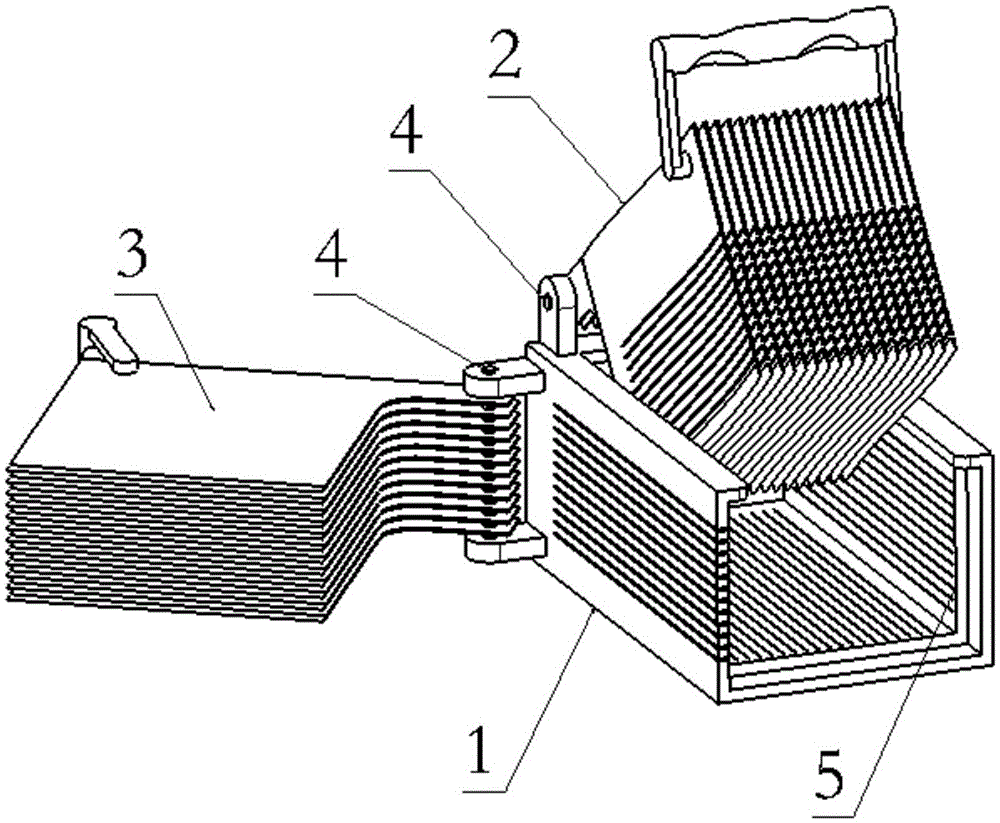 Kitchen tool for corrugated shred cutting