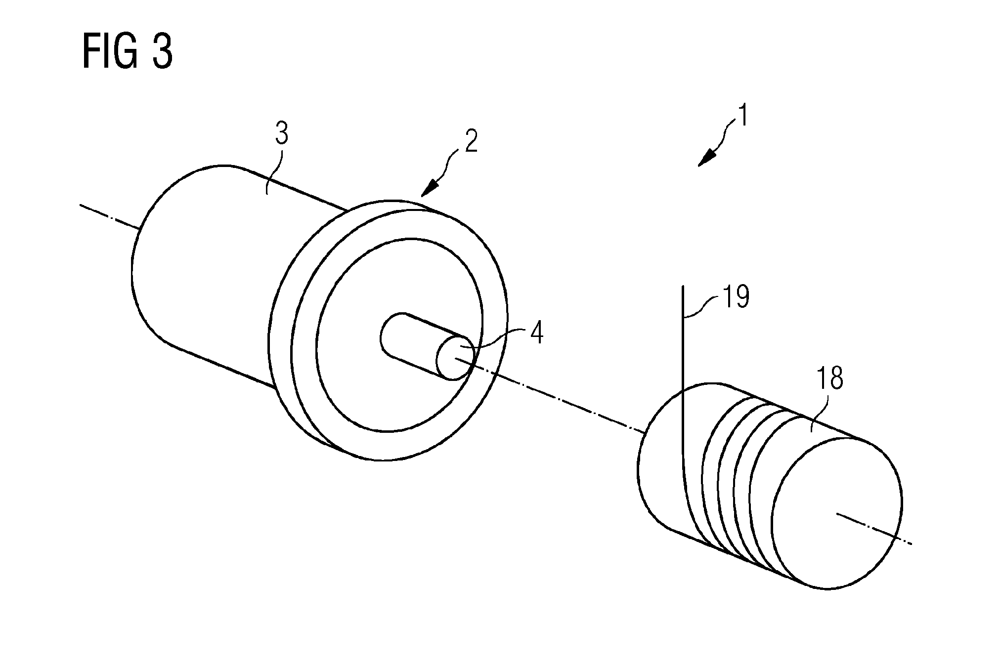 Lifting/skidding device with a permanent magnet synchronous motor