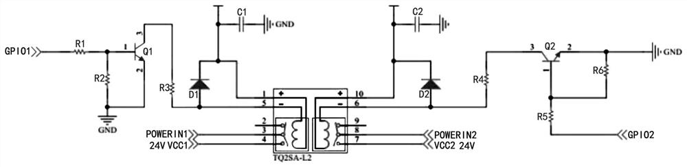 Extended-range vehicle network topology device with slow charging function