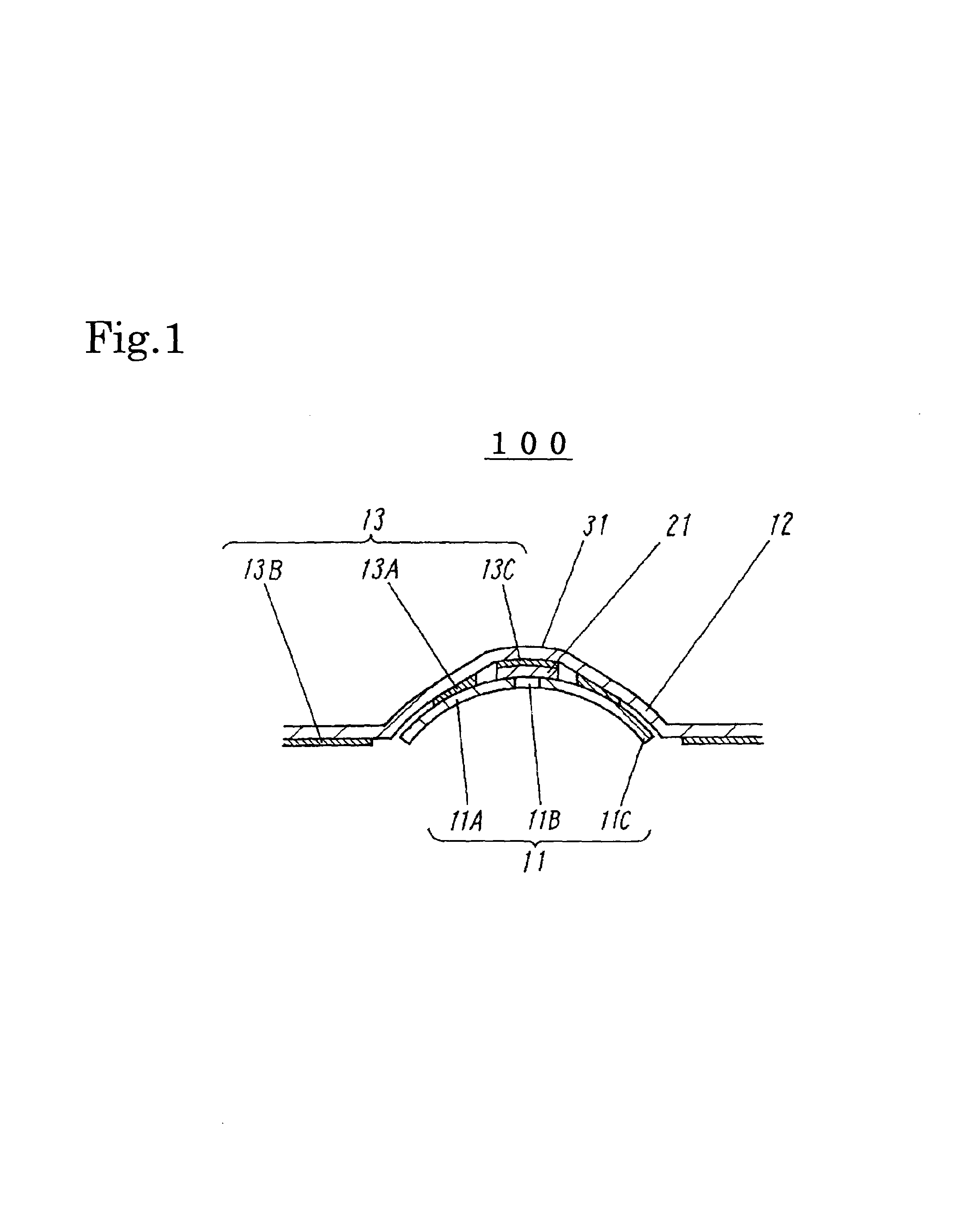 Movable contact element and panel switch using the same