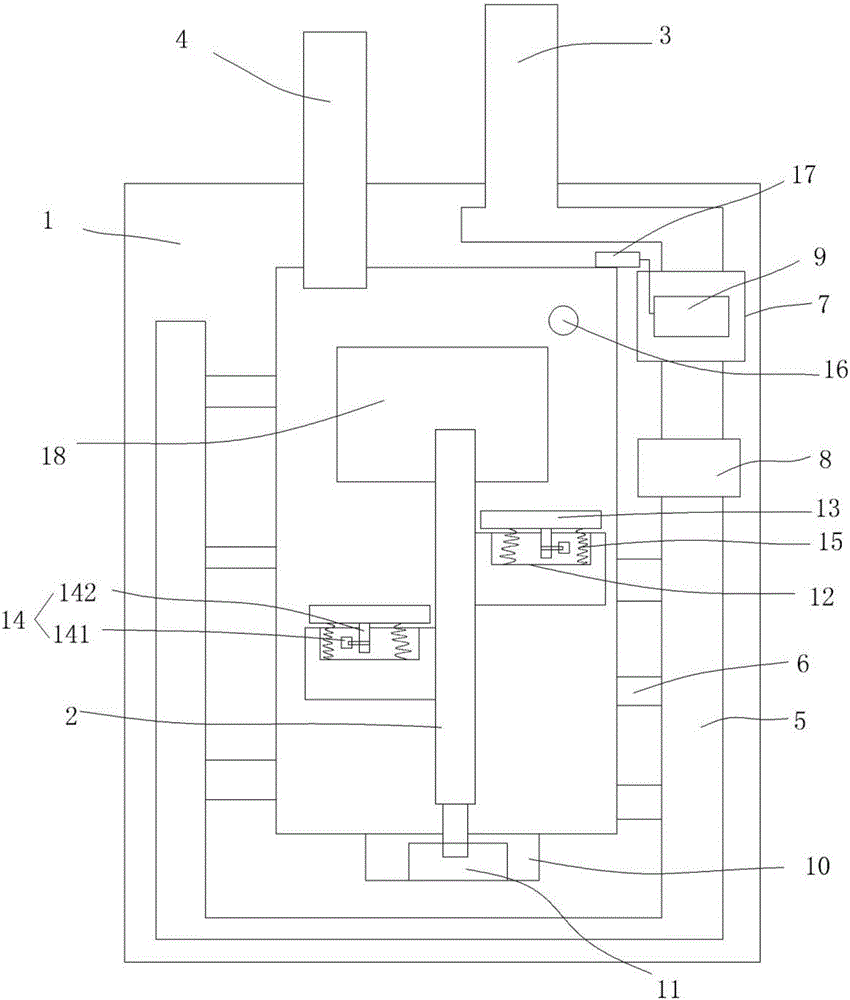 Gel for treating colpitis and preparation method thereof