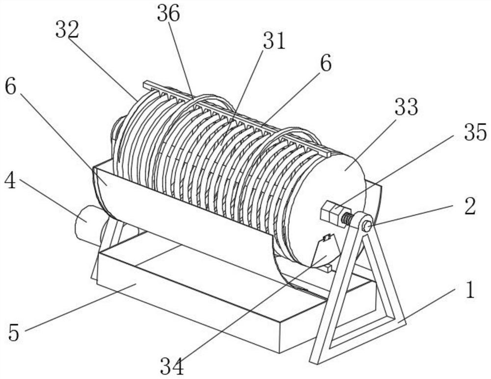 A kind of aggregate screening device for self-compacting concrete