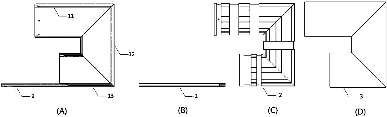 A fuel-cooled evaporator tube structure