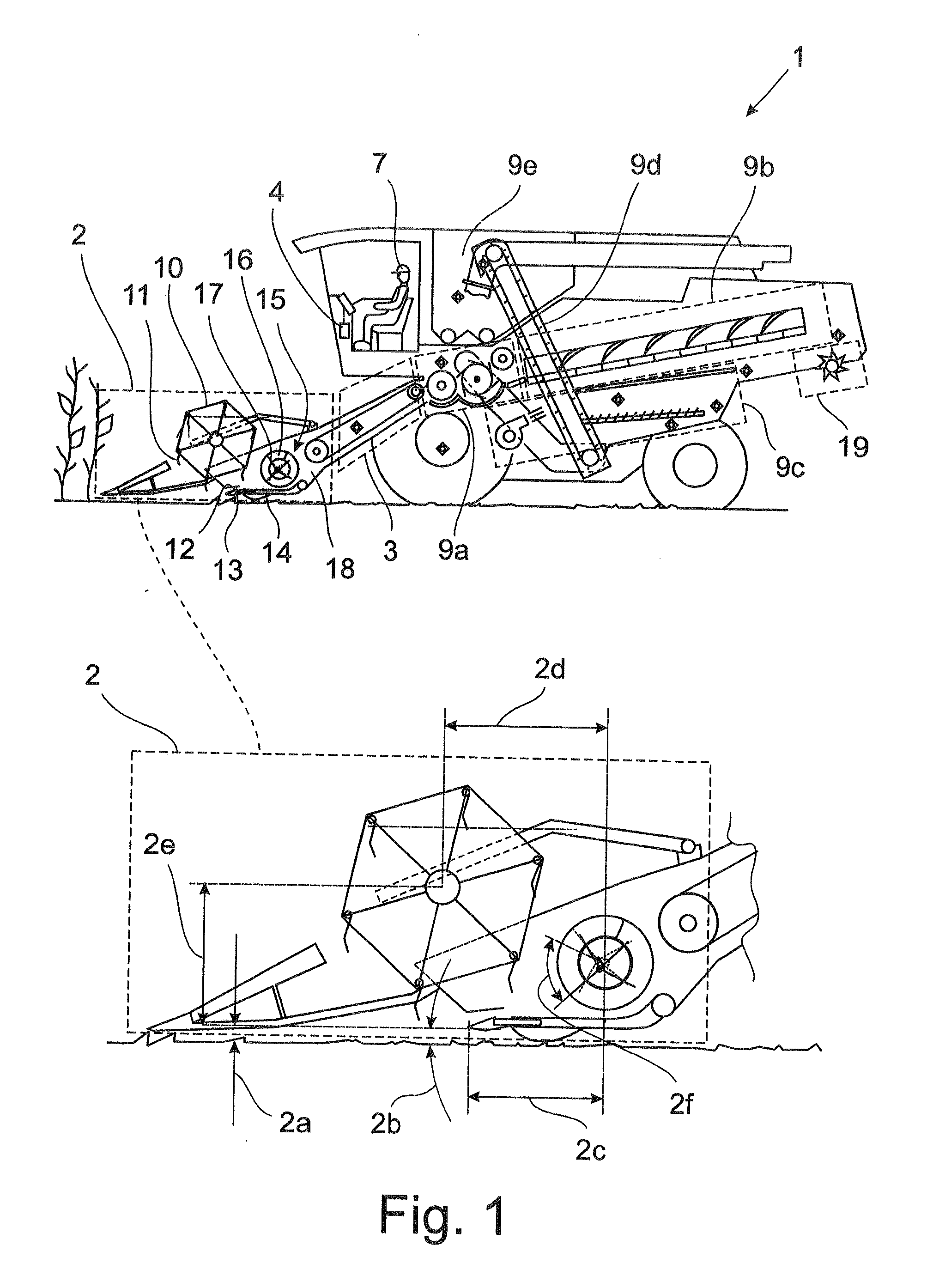 Agricultural harvesting machine