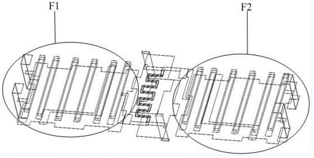 Microwave millimeter wave self-loading multi-orthogonal filter capable of inverting phase