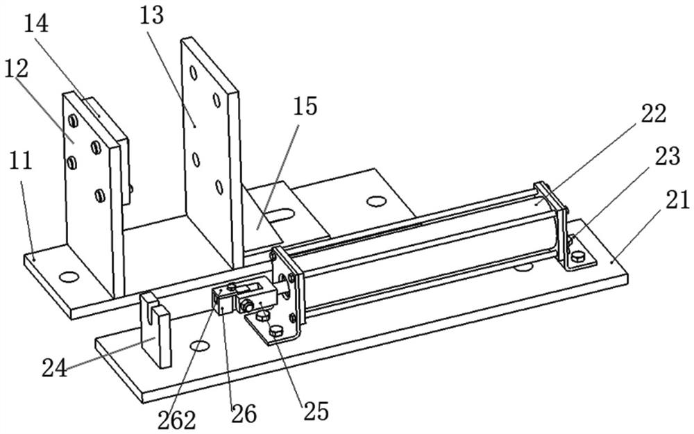 Fatigue test device of parking brake for forklift