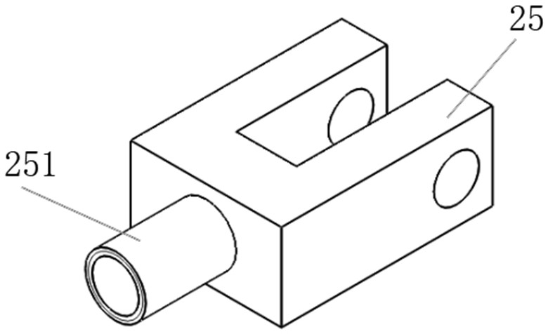 Fatigue test device of parking brake for forklift