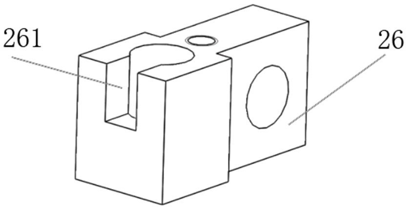 Fatigue test device of parking brake for forklift