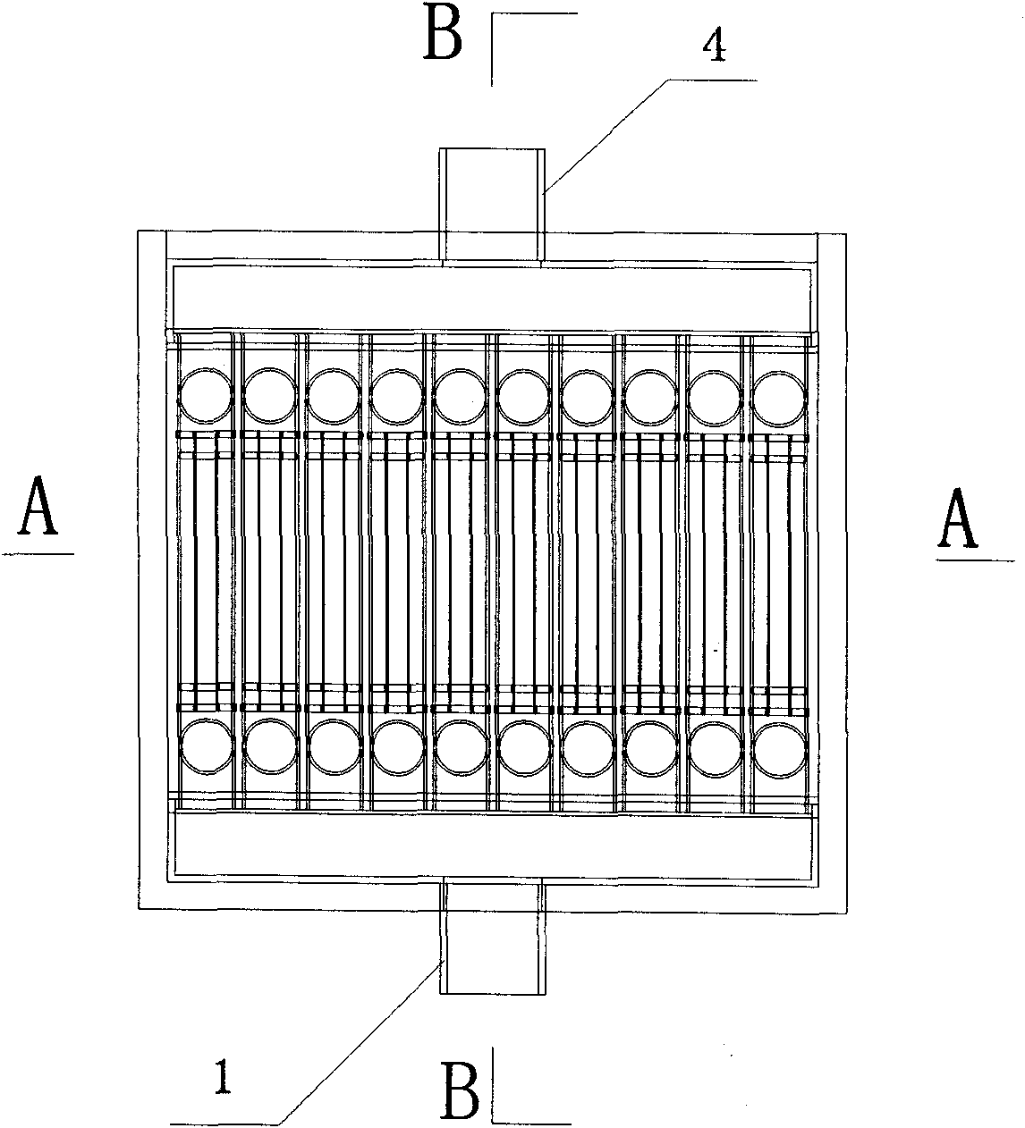 Bushing-type high temperature heat storage device applied to solar heat utilization