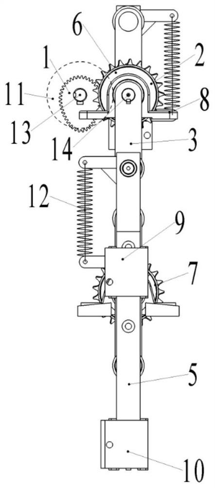 A Horizontal Speed ​​Compensation Mechanism Driven by Eccentric Gears of Corn Seeder