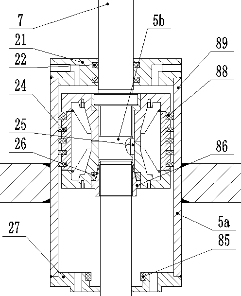 Material performance test machine with nitriding function