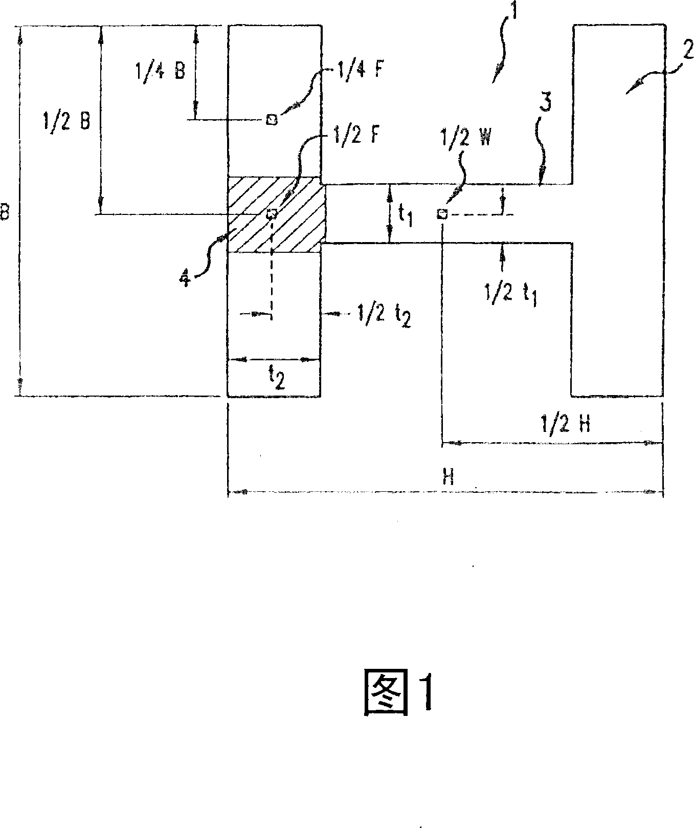 Shaped steel excellent in fire resistance and producing method therefore