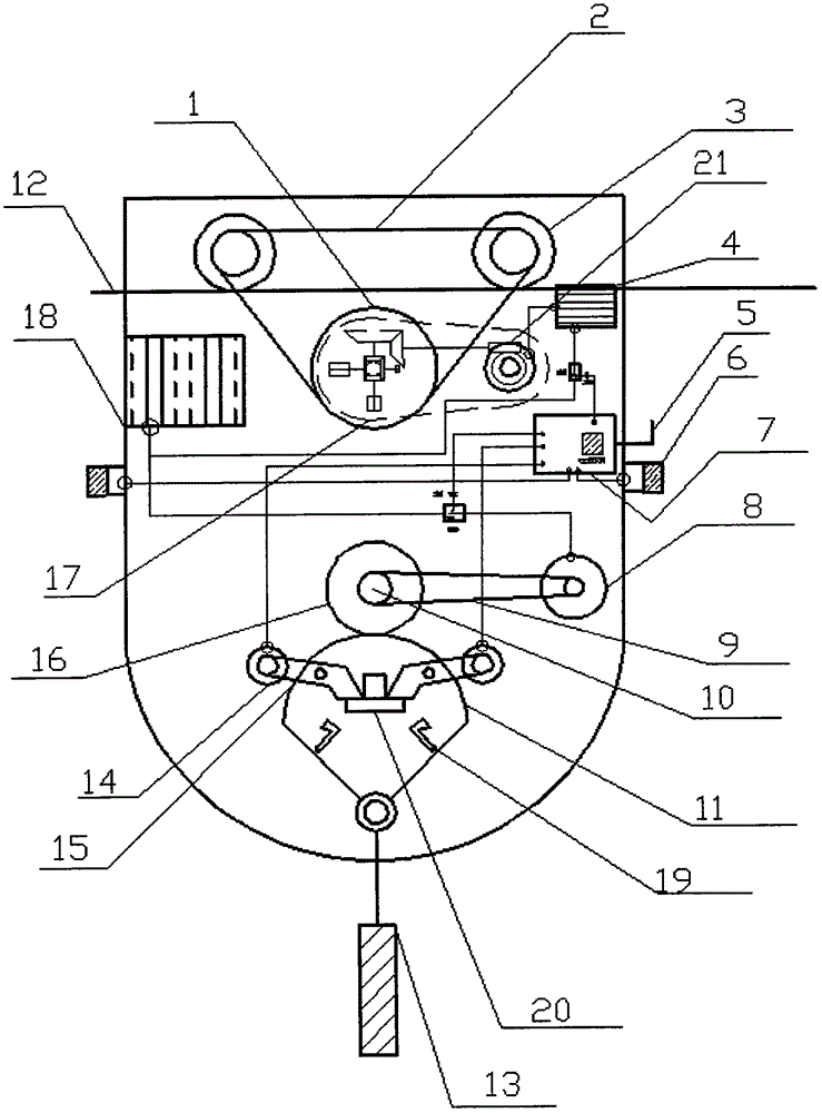 Zigbee wireless control based excrement cleaning machine and wireless control method thereof