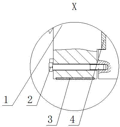 Oil-cylinder applied force load-balancing buffer mechanism