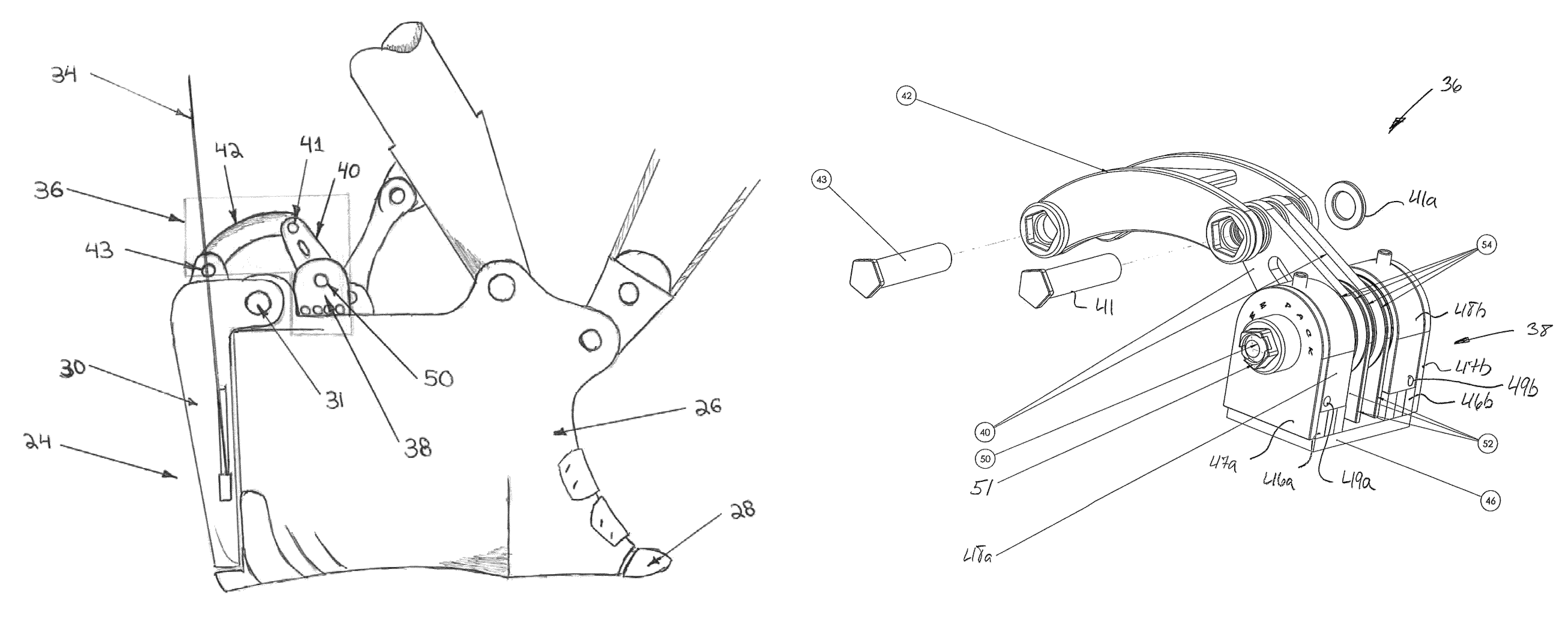 Dipper door retarding mechanism