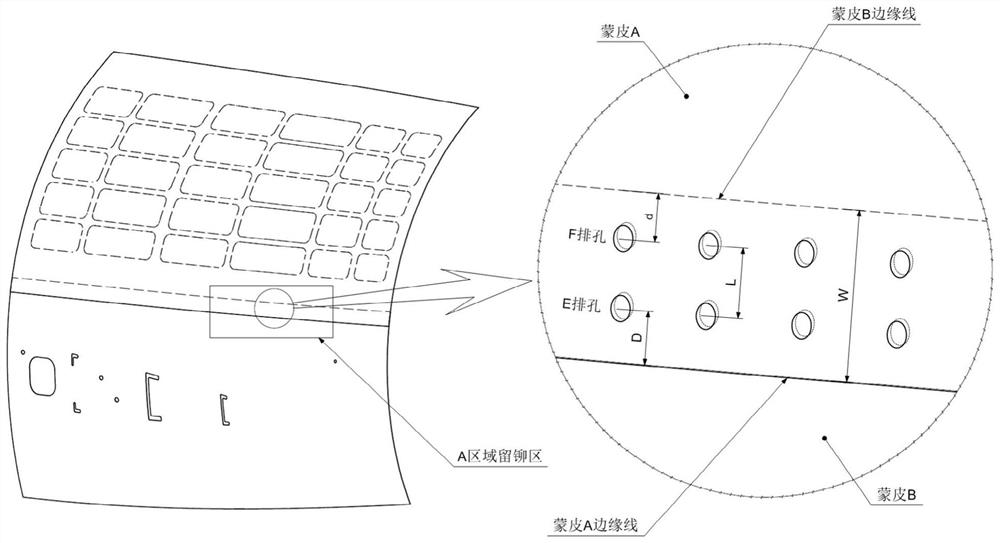 Hole site marking tool and method for marking hole site on assembly part