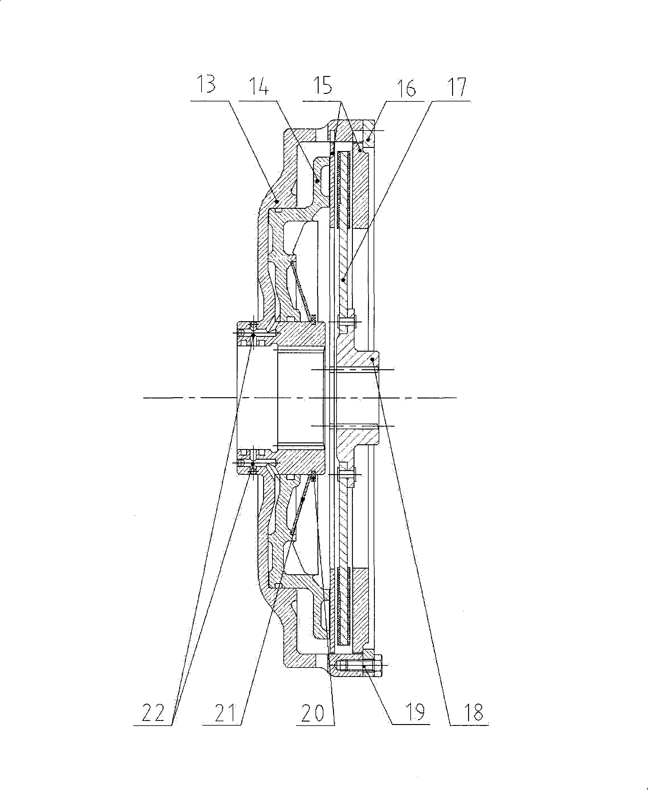 Hydraulic mechanical type automatic gear shifting system