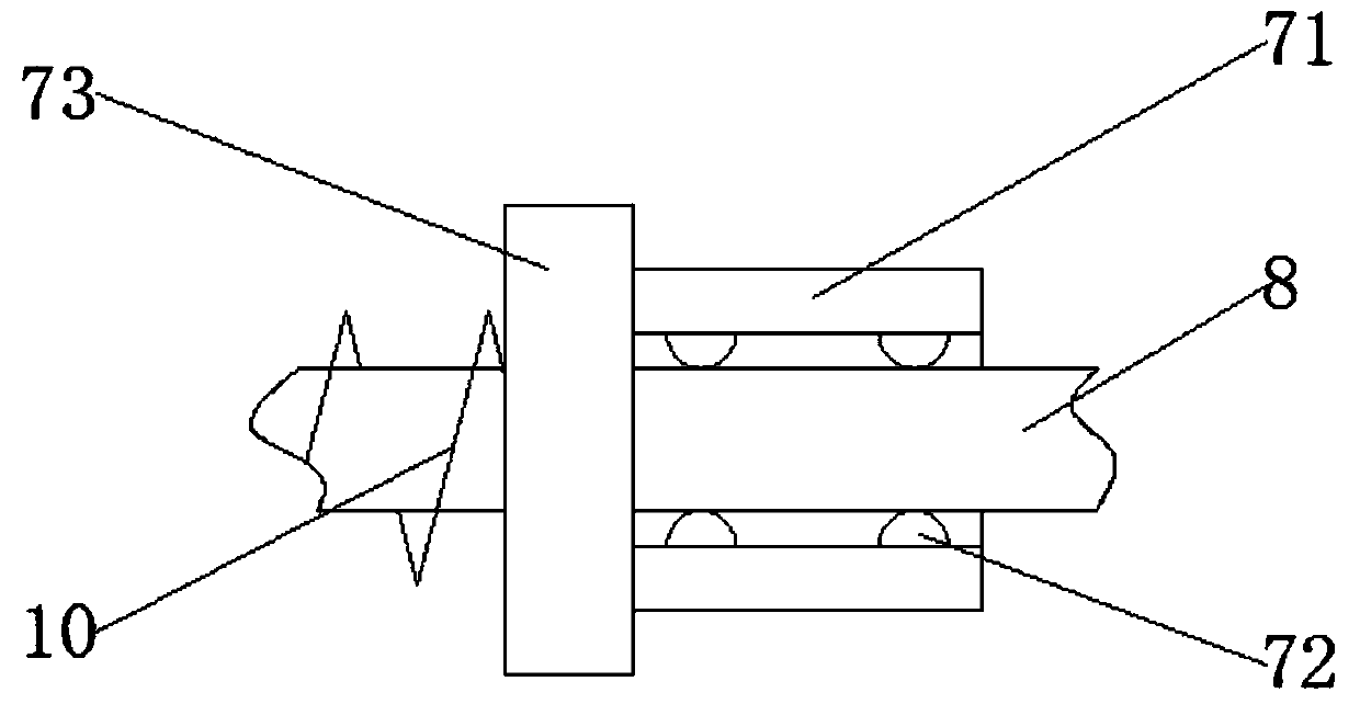 Pressure detection mechanism for mining engineering