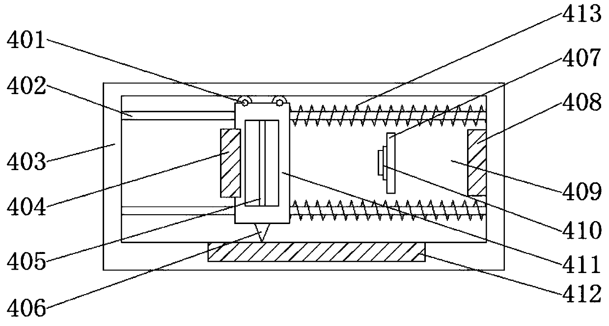 Pressure detection mechanism for mining engineering