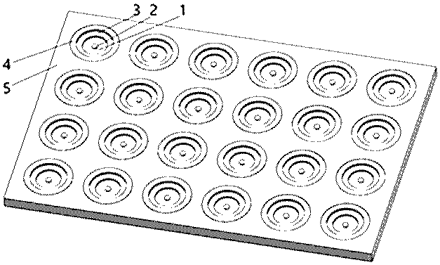 Low-frequency vibration damping metamaterial