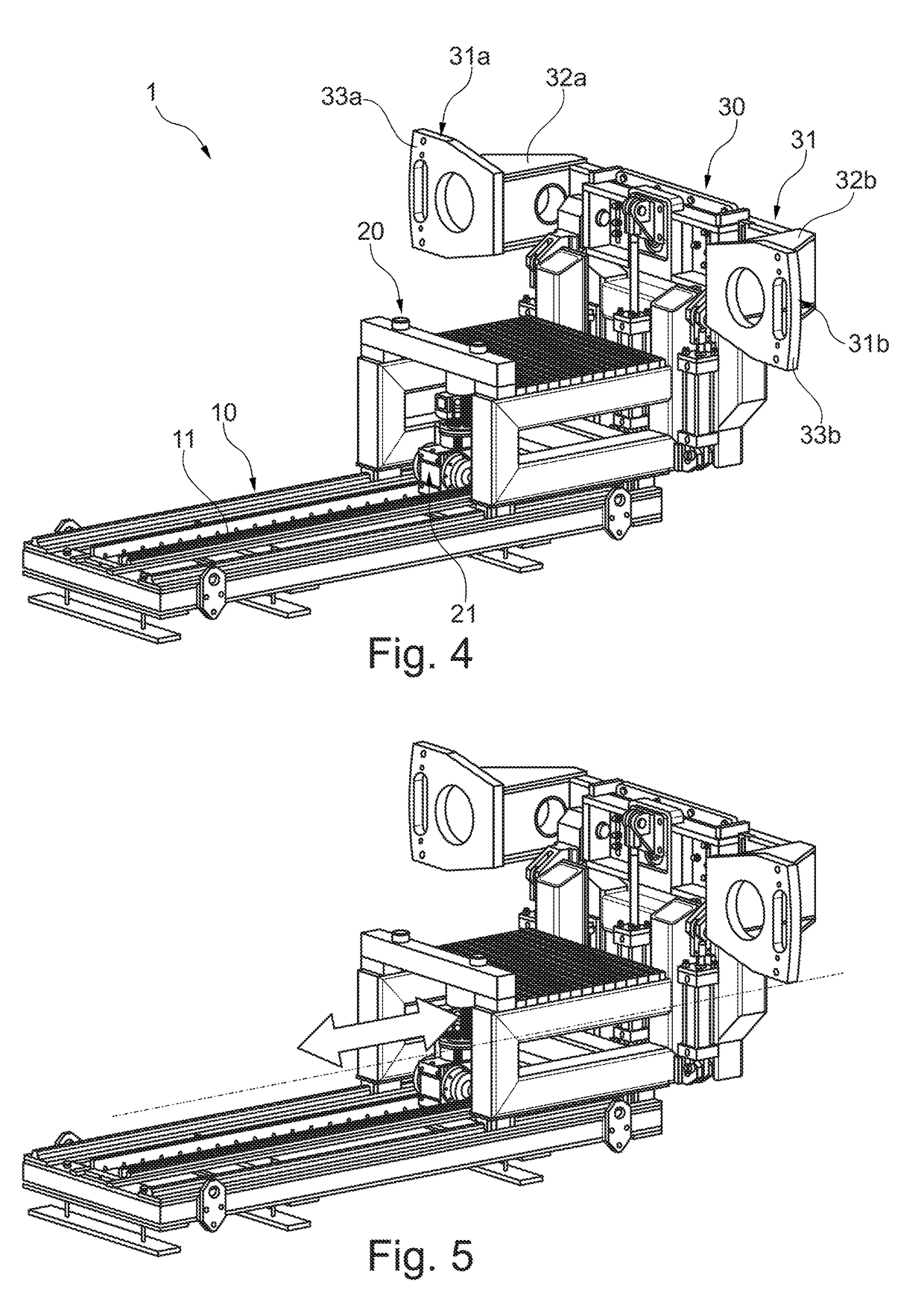 Apparatus for handling a turbomachine part