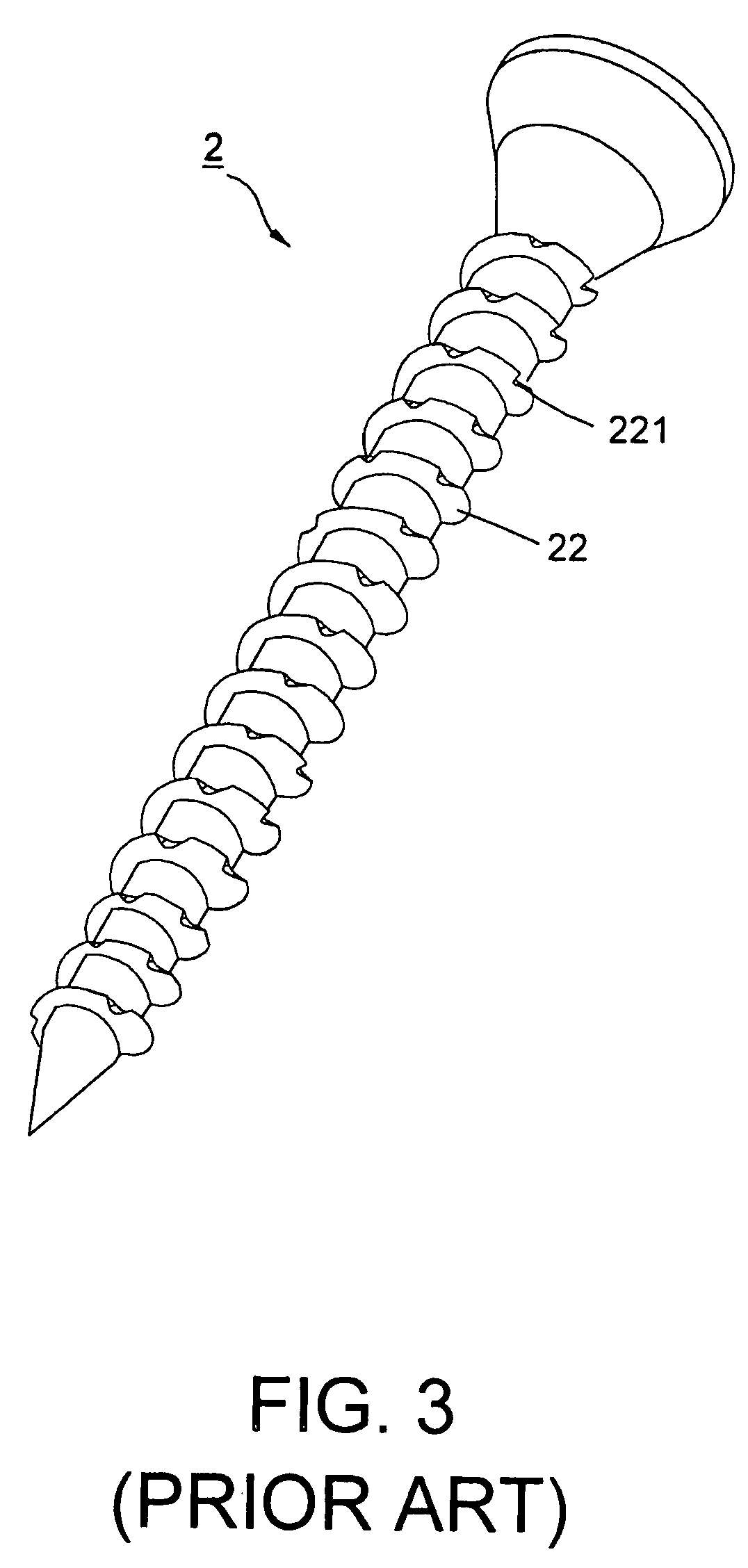 Higher fastening screw