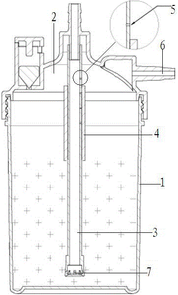 Intelligent passive oxygen supply and humidifying device used for oxygen making machine and oxygen supply system